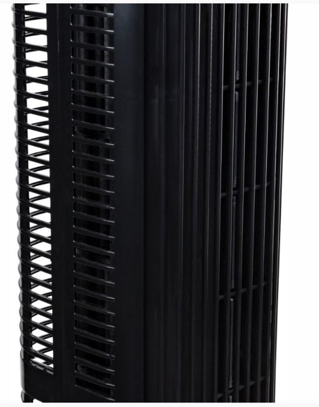 Torony ventilátor Tower high 90W fekete