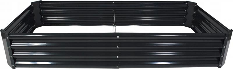 Emelt ágyás 40x120x30 cm antracit