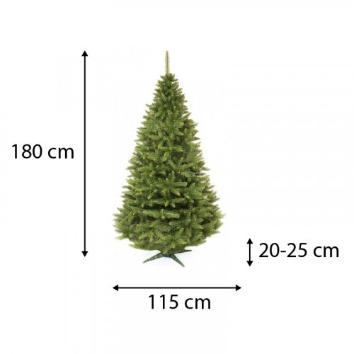 Karácsonyfa Lucfenyő 180cm Classic