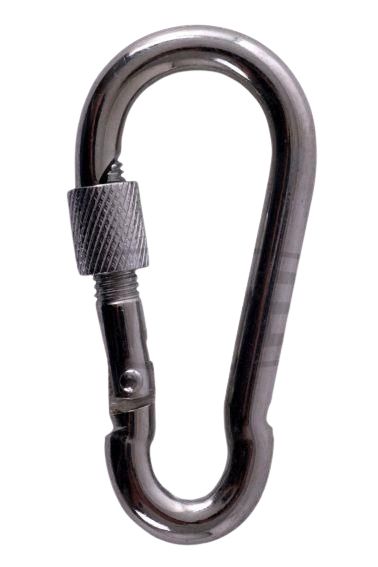 Carabiniera cu siguranta 4 mm, 5 buc
