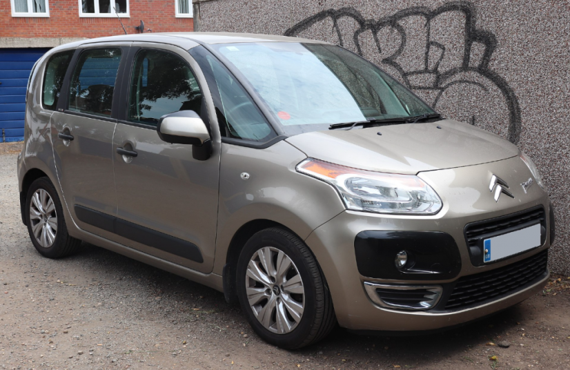 Cotieră Citroën C3 Picasso - Armster 2, piele-eco, gri