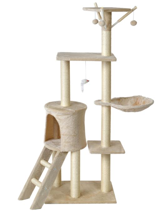 Ansamblu pentru pisici 139cm Beige Debbie