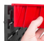 Zidna ploča za alat 39x39cm + 25 kutija RED