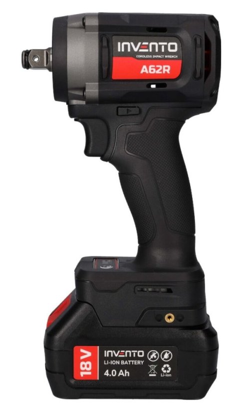 Akkus ütvecsavarozó 18V 680 Nm + 2x4,0 Ah akkumulátor A62R 1/2"