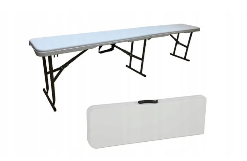 Catering összecsukható pad 180cm 2db