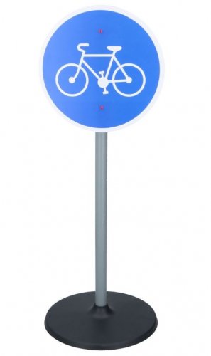 Közlekedési táblák gyerekeknek 65 cm-es 3 db-os készlet