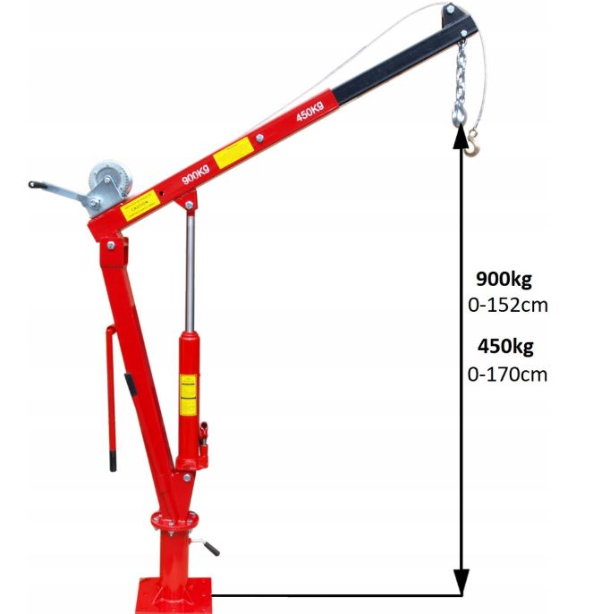 Dvigalka HDS 900 kg z vitlom