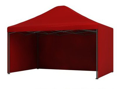 Škarjasti šotor 2x3 rdeči SQ