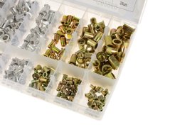 Set piulițe nituibile Oțel/Al M3-M10 300buc G02910