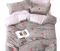 Baumwoll-Bettbezüge Red Heart 140x200cm