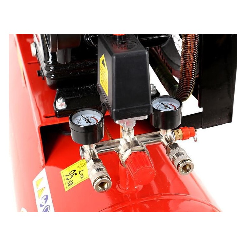 Compresor 100L - cu 3 pistoane Kraft & Dele KD1477
