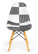 Jedilni stol patchwork White