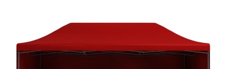 Acoperiș cort roșu 3x4,5 m SQ/HQ/EXQ