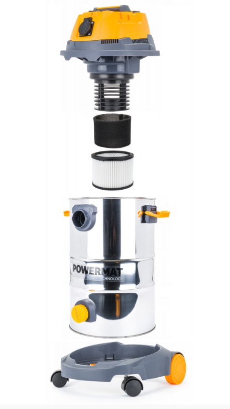 Ipari porszívó 30L 2000W PM-OD-30M FC