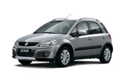 Naslon za ruku Suzuki SX4, crna, presvlaka od tekstila