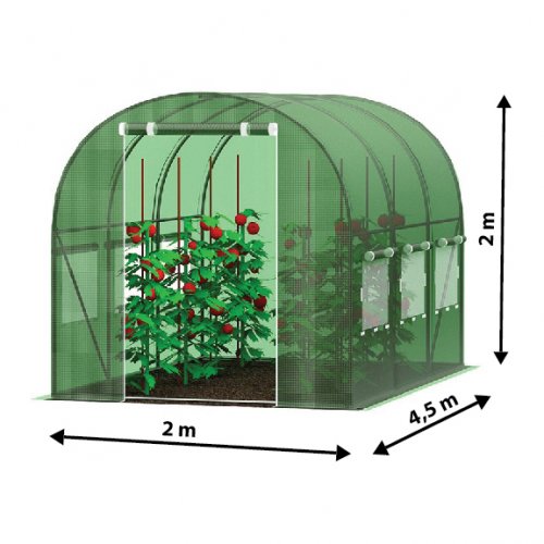 Vrtni rastlinjak 2x4,5m z UV filtrom PREMIUM GREENY