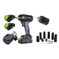 Ударни гаечни ключове / винтоверти 21V 750Nm комплект 2x3000mAh KD3408