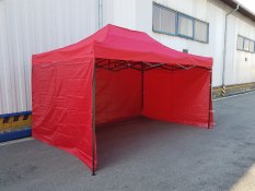Cort pavilion 3x4,5 roșu SQ