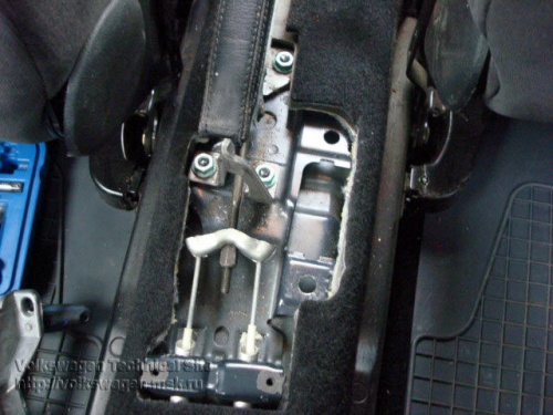 Naslon za ruku VW BORA - metalni adapter, siva, presvlaka od tekstila